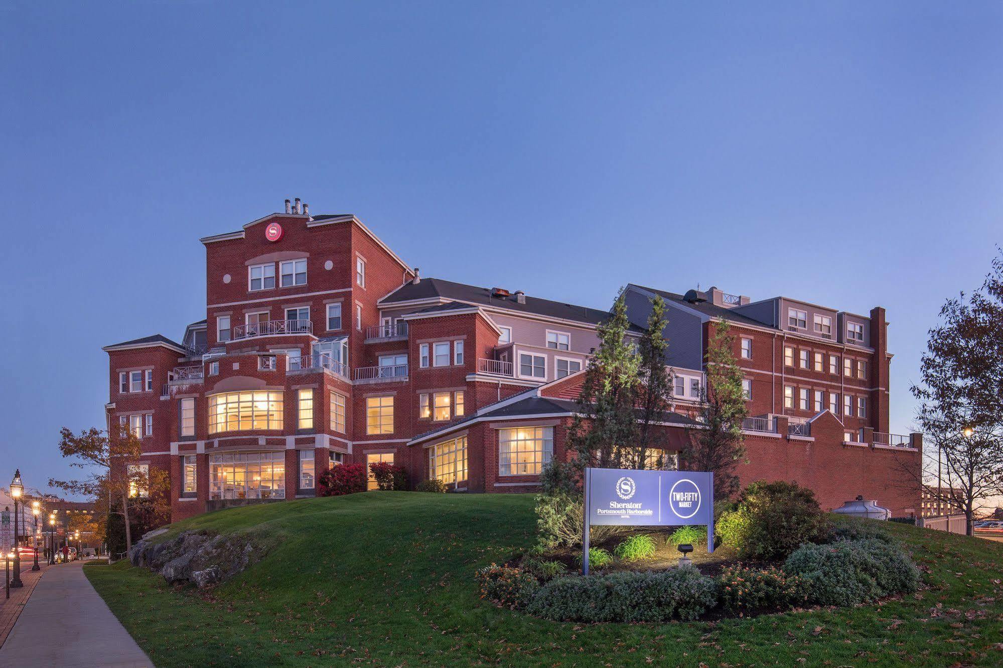 Sheraton Portsmouth Harborside Hotel Exteriör bild